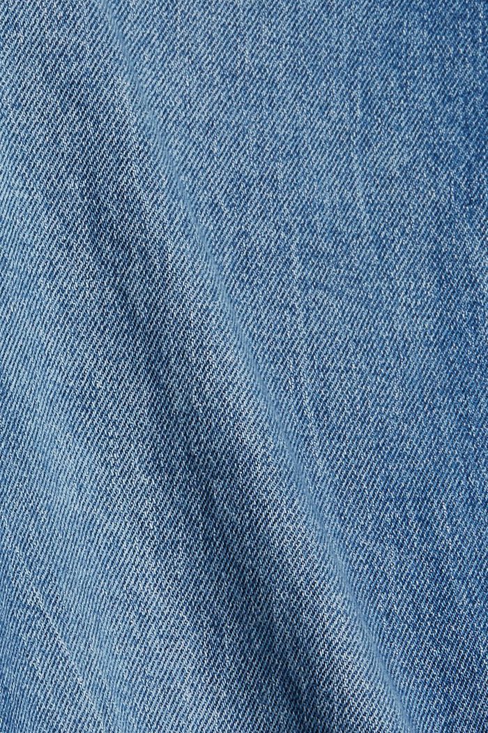 Jeans mit geradem Bein, BLUE MEDIUM WASHED, detail image number 4