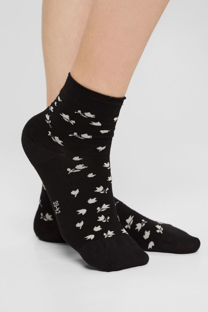 2er-Pack Socken, Organic Cotton, BLACK, detail image number 2