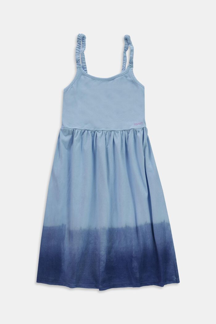 Kleid mit Farbverlauf, BRIGHT BLUE, overview