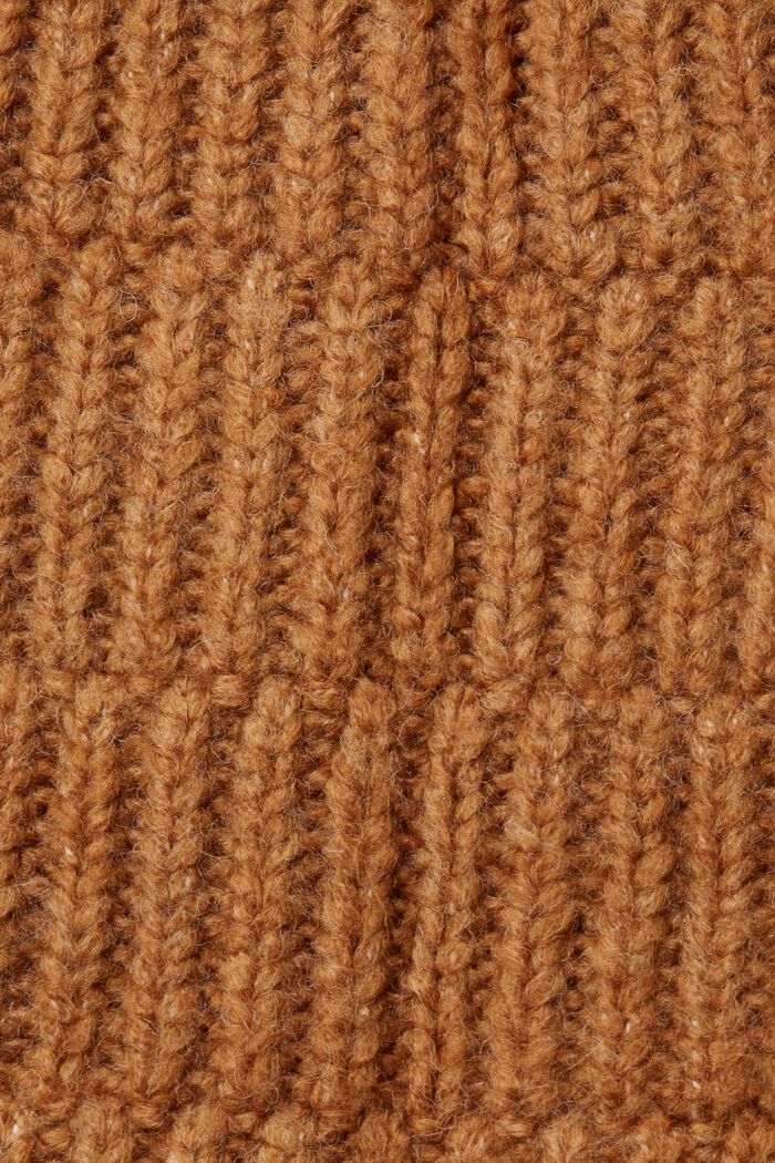 Slipover aus Wollmix, LIGHT BROWN, detail image number 4