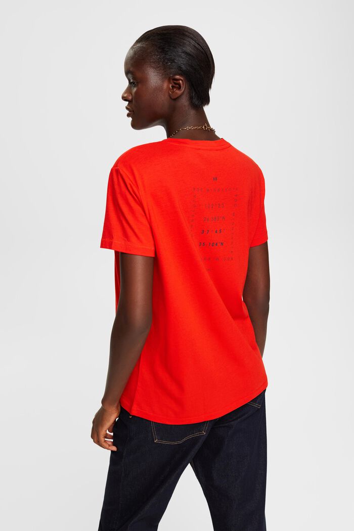 T-Shirt mit Print, RED, detail image number 3