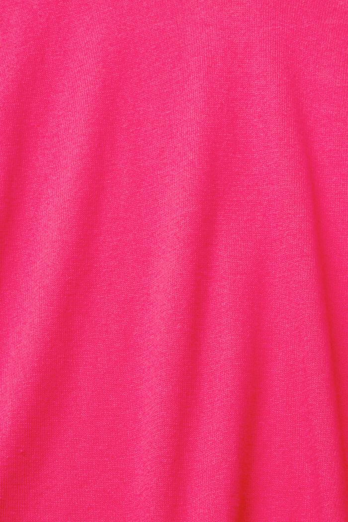 Pullover mit V-Ausschnitt, PINK FUCHSIA, detail image number 1