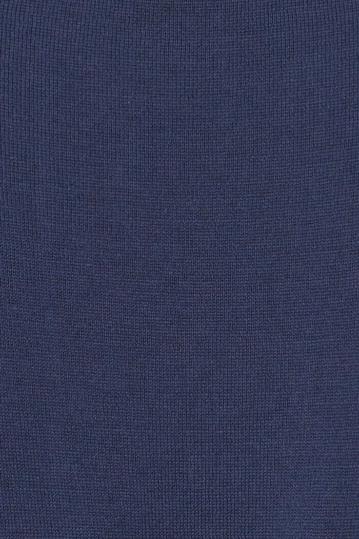 Strick-Cardigan mit Bindegürtel, DARK BLUE, detail image number 3