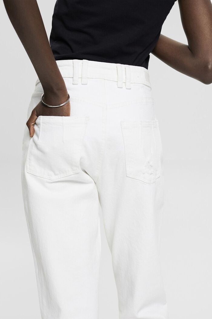 Jeans mit geradem Bein, OFF WHITE, detail image number 2