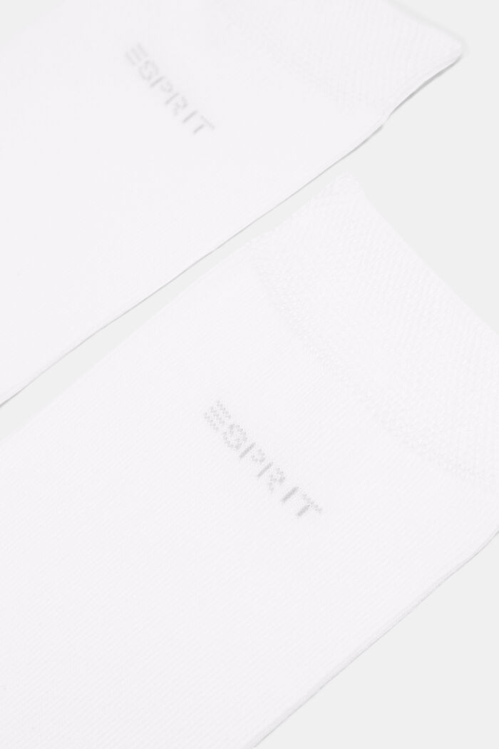 2er-Pack Socken mit Softbund, WHITE, detail image number 1