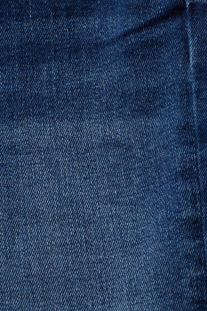 Skinny Jeans mit hohem Bund, BLUE DARK WASHED, detail image number 6