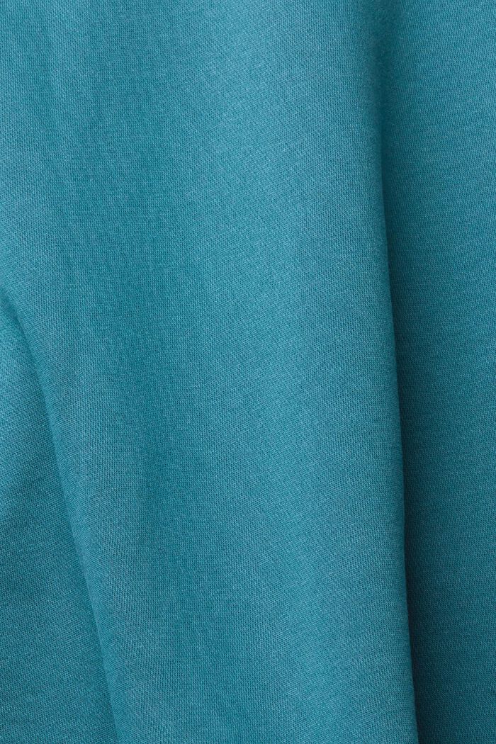 Sweatshirt mit Kapuze, TEAL BLUE, detail image number 1