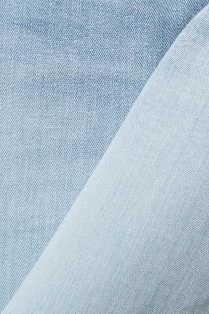 High-Rise-Jeans im Dad Fit, BLUE BLEACHED, detail image number 5
