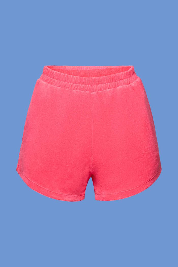 Recycelt: Strand-Shorts aus Frottee, PINK FUCHSIA, detail image number 5