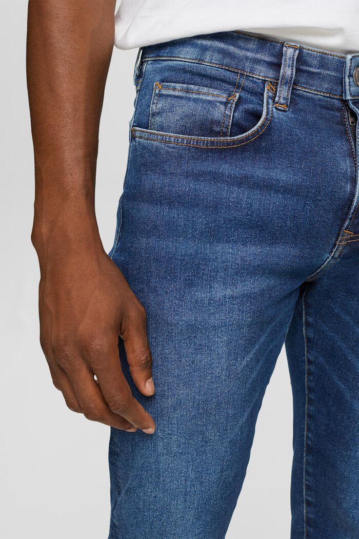 Slim-Fit-Jeans, Dual Max, BLUE MEDIUM WASHED, detail image number 3