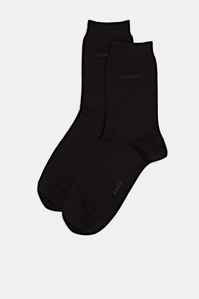 2er-Pack Socken mit Softbund, BLACK, detail image number 2