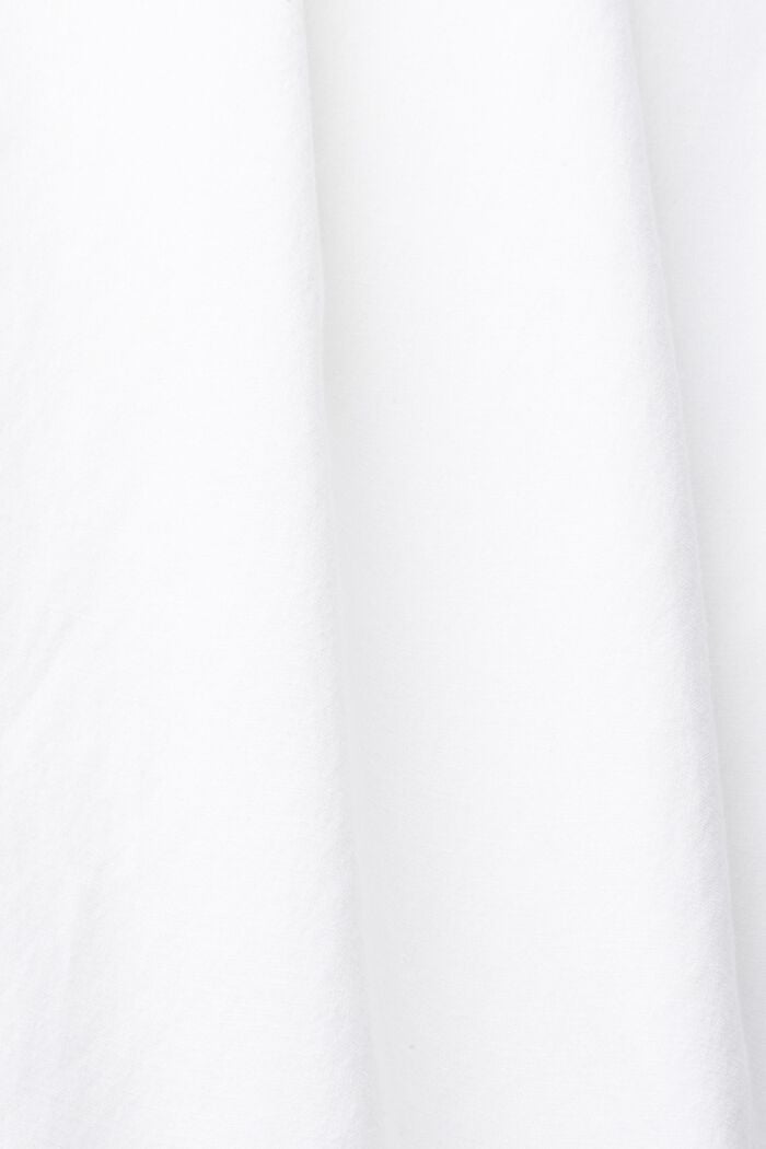 Mit Leinen: Kleid mit verstellbaren Trägern, WHITE, detail image number 4