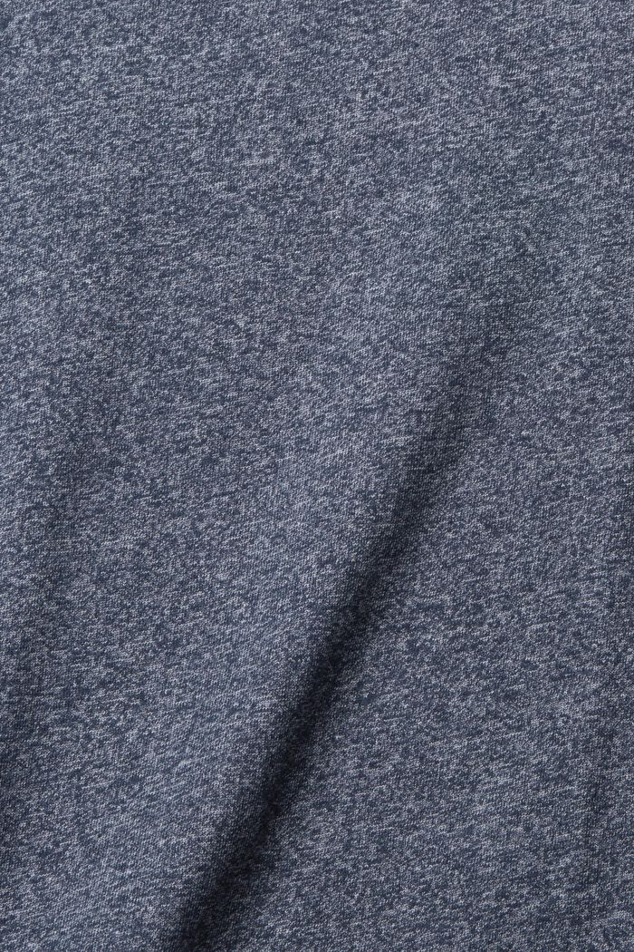 Recycelt: meliertes Jersey-T-Shirt, NAVY, detail image number 1