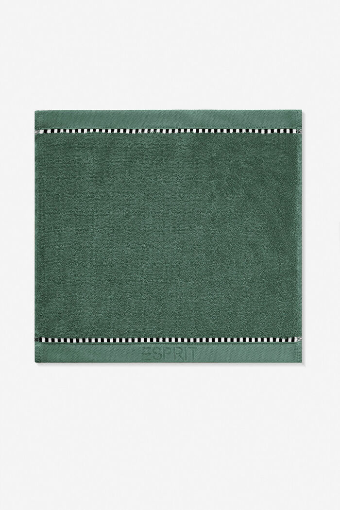 Mit TENCEL™: Handtuch-Serie aus Frottee, MOSS GREEN, detail image number 5