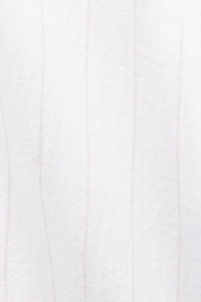 Hemdbluse, 100 % Baumwolle, WHITE, detail image number 5