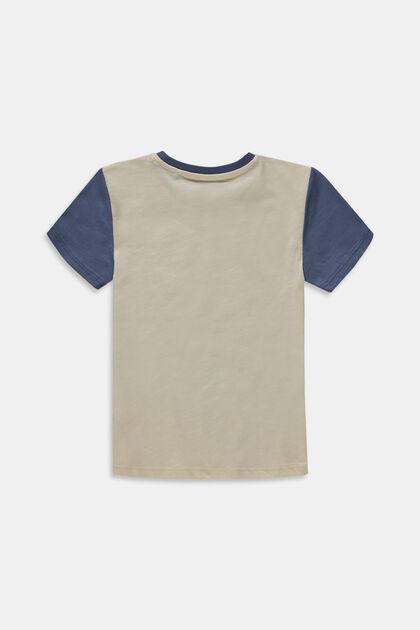 T-Shirt mit Print, 100% Baumwolle