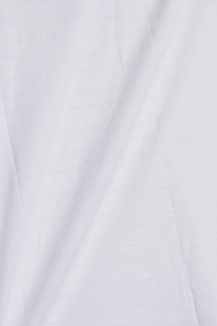T-Shirt mit Print, WHITE, detail image number 4