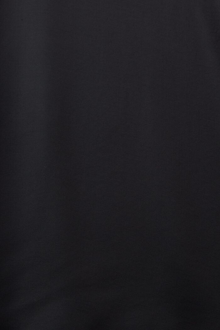 Bluse in Satinoptik, BLACK, detail image number 6