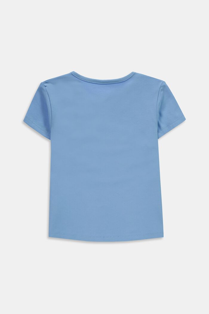 T-Shirt mit Surf-Print aus Baumwolle, BRIGHT BLUE, detail image number 1