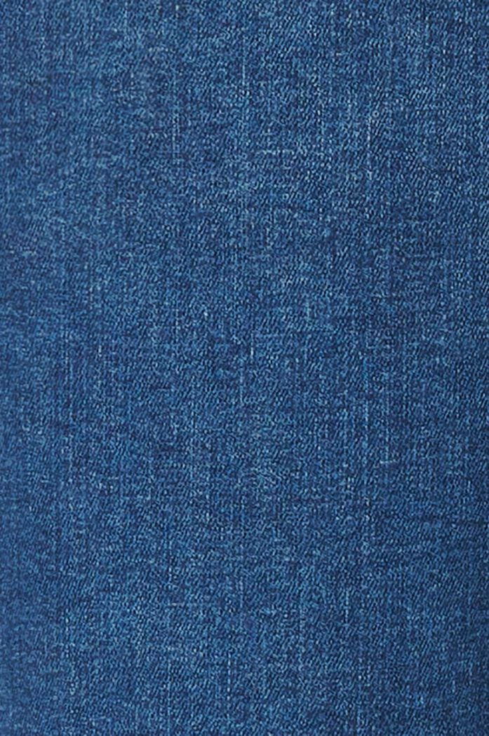 Schmal geschnittene Jeans mit Überbauchbund, BLUE MEDIUM WASHED, detail image number 3