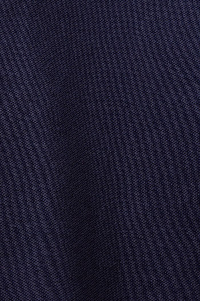 Poloshirt aus Jersey, NAVY, detail image number 5