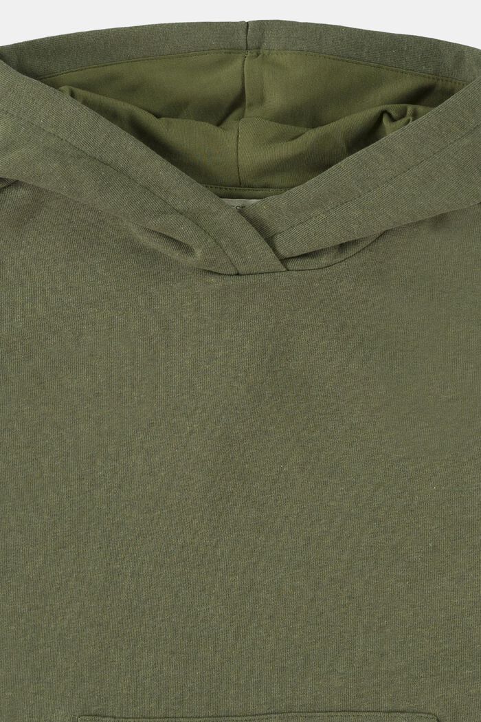 Ärmelloses Sweatshirt mit Kapuze, OLIVE, detail image number 2
