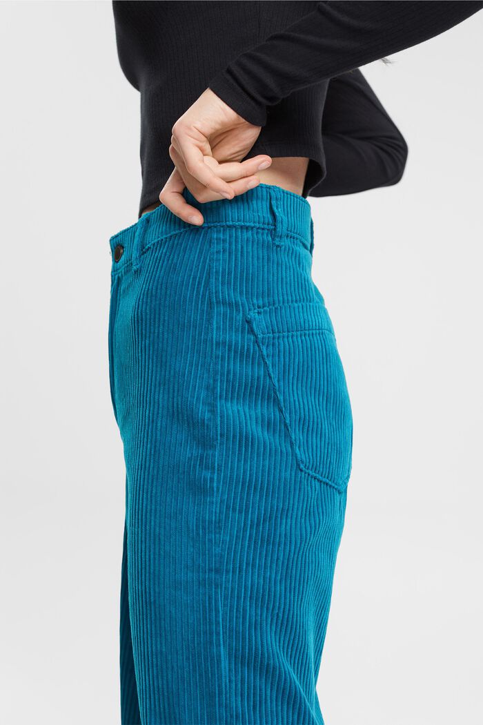 Pants woven, TEAL BLUE, detail image number 3