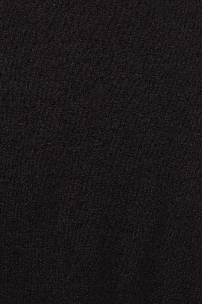 Strickweste aus Wollmix, BLACK, detail image number 5