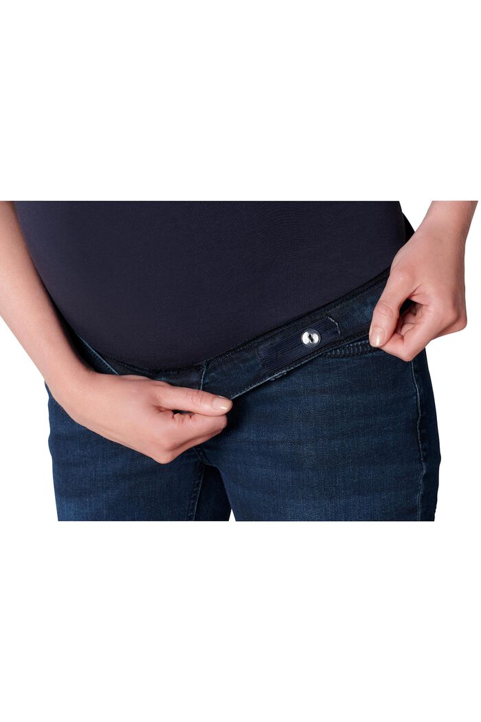 Skinny Fit Jeans mit Überbauchbund, NEW DARKWASH, detail image number 2