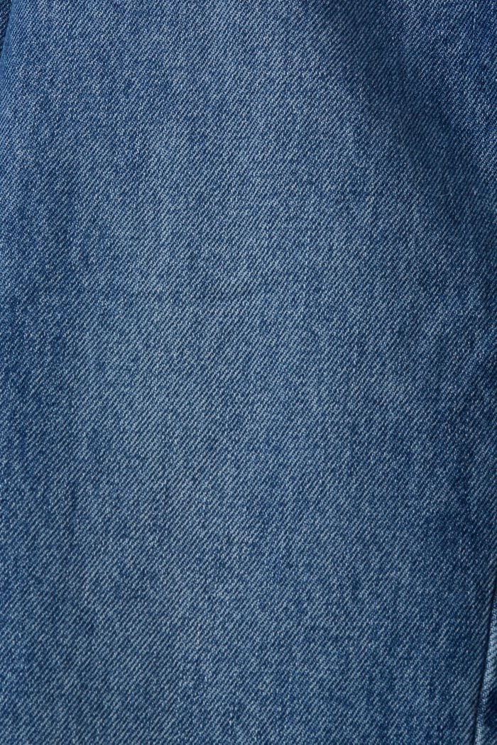 Ausgestellte Cropped-Mid-Rise-Stretchjeans, BLUE MEDIUM WASHED, detail image number 6