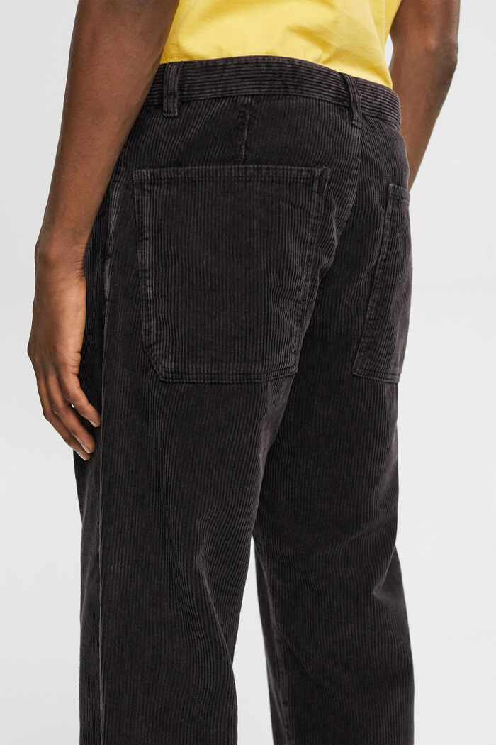 Cordhose Relaxed Fit, BLACK, detail image number 3