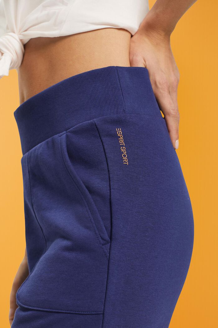 Jogg-Pants in Cropped-Länge, NAVY, detail image number 2