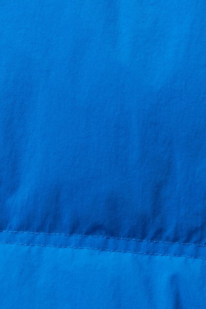 Recycelt: Steppweste mit Daunen, BRIGHT BLUE, detail image number 4