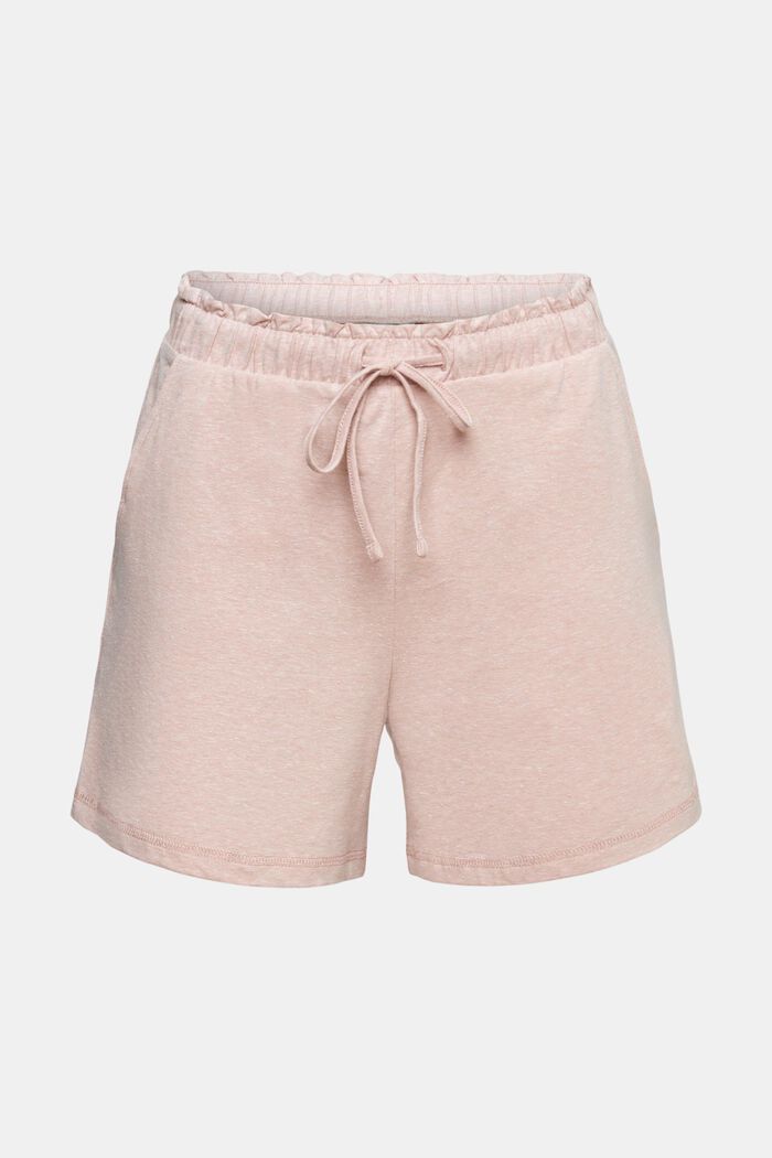 Jersey-Shorts mit elastischem Bund, OLD PINK, detail image number 6