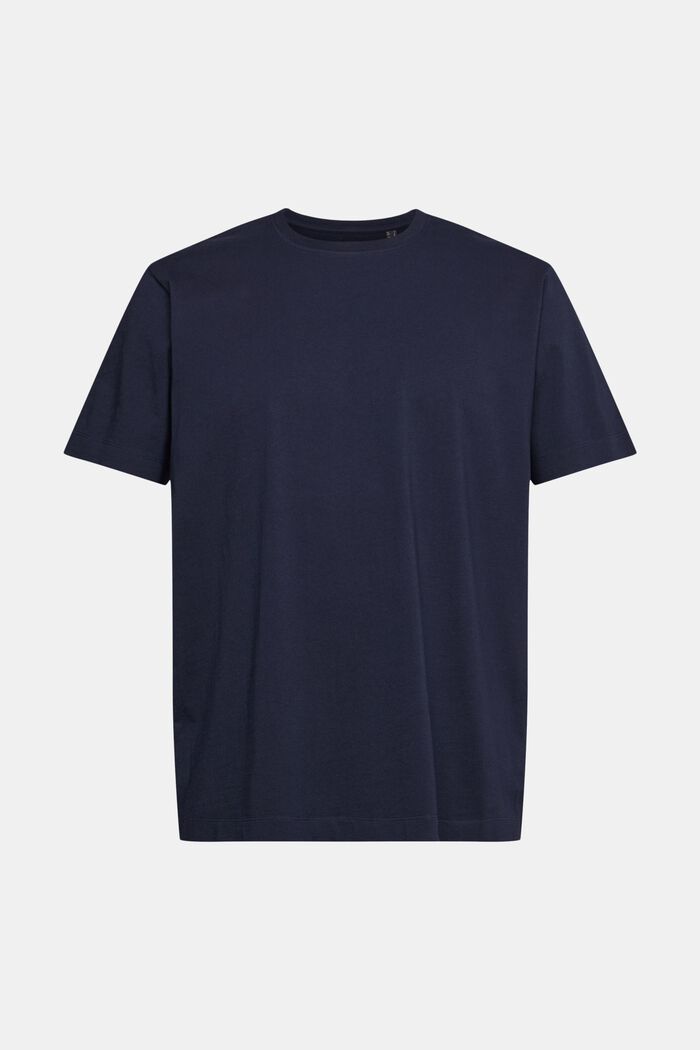 Unifarbenes T-Shirt, NAVY, detail image number 2