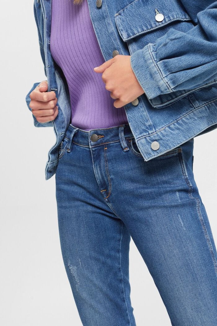 Stretch-Jeans, BLUE DARK WASHED, detail image number 2