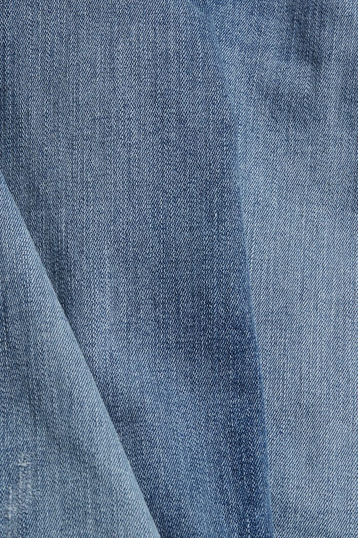 Shaping-Jeans mit hohem Bund, BLUE MEDIUM WASHED, detail image number 4