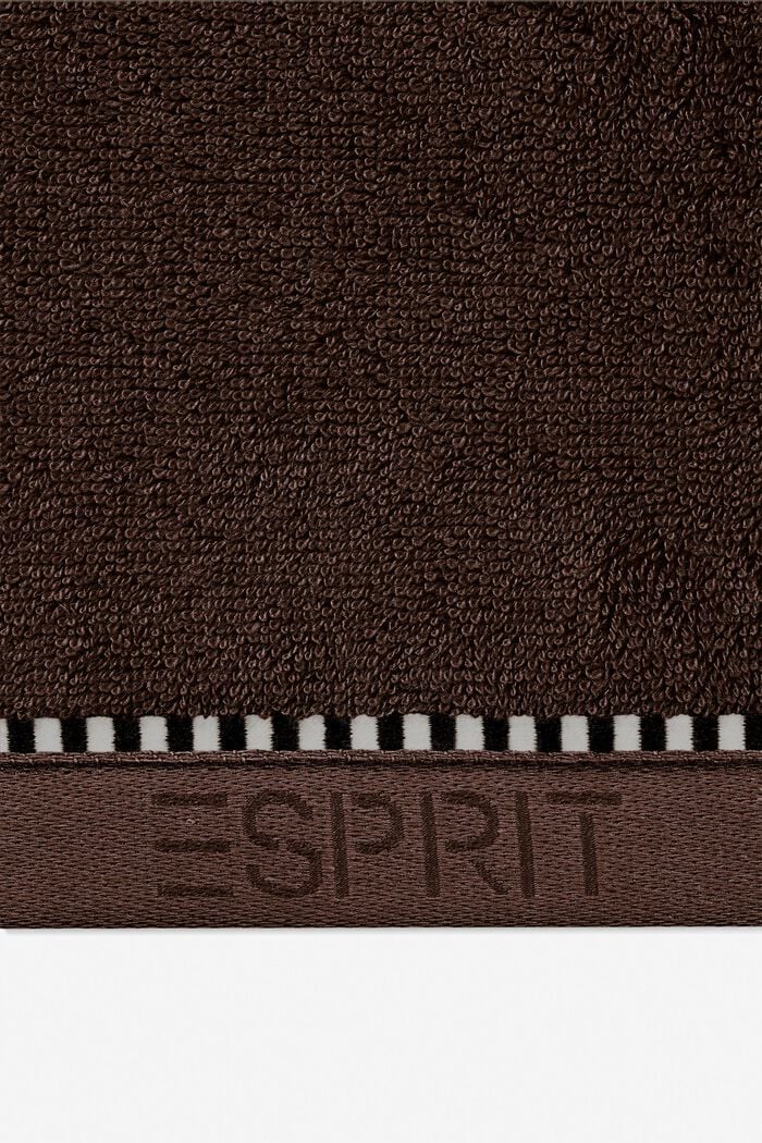 Mit TENCEL™: Handtuch-Serie aus Frottee, CHOCOLATE, detail image number 1