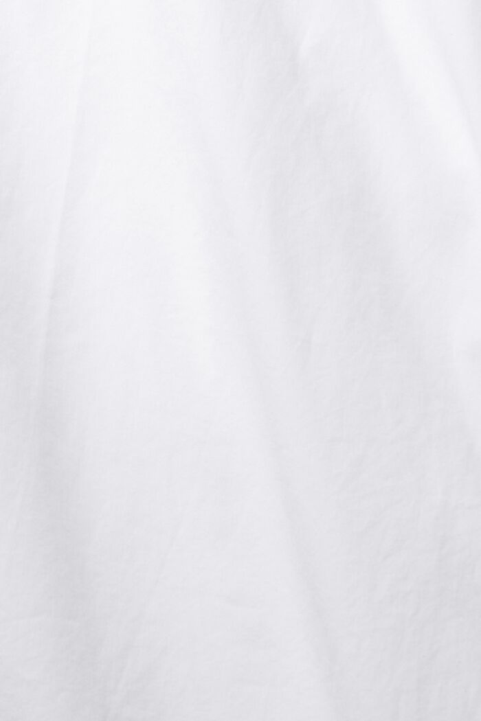 Nachhaltiges Baumwollhemd Slim Fit, WHITE, detail image number 4