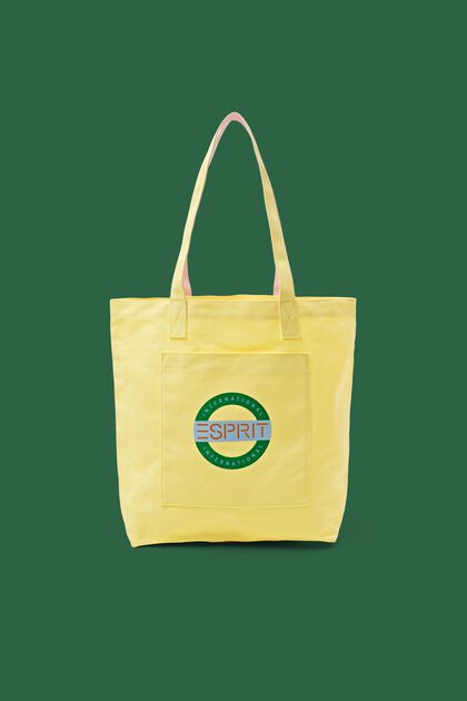 Tote Bag aus Baumwolle mit Logodesign