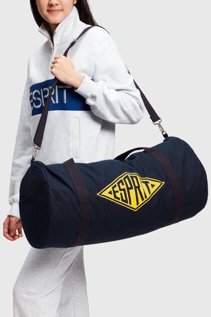 Large Duffle Bag, NAVY, overview