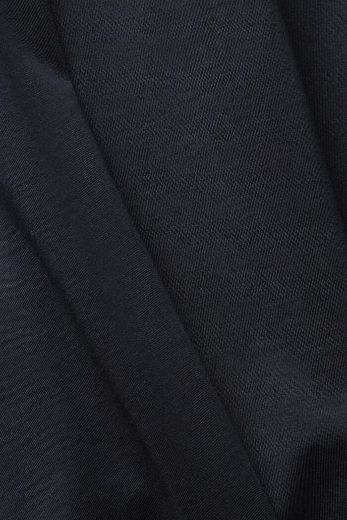 Jersey-T-Shirt mit Print, BLACK, detail image number 5