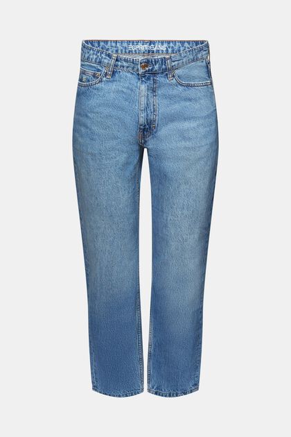 Lockere Retro-Jeans mit mittlerer Bundhöhe