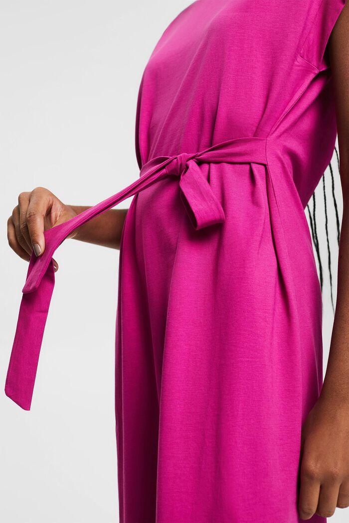 Dresses knitted loose, PINK FUCHSIA, detail image number 3