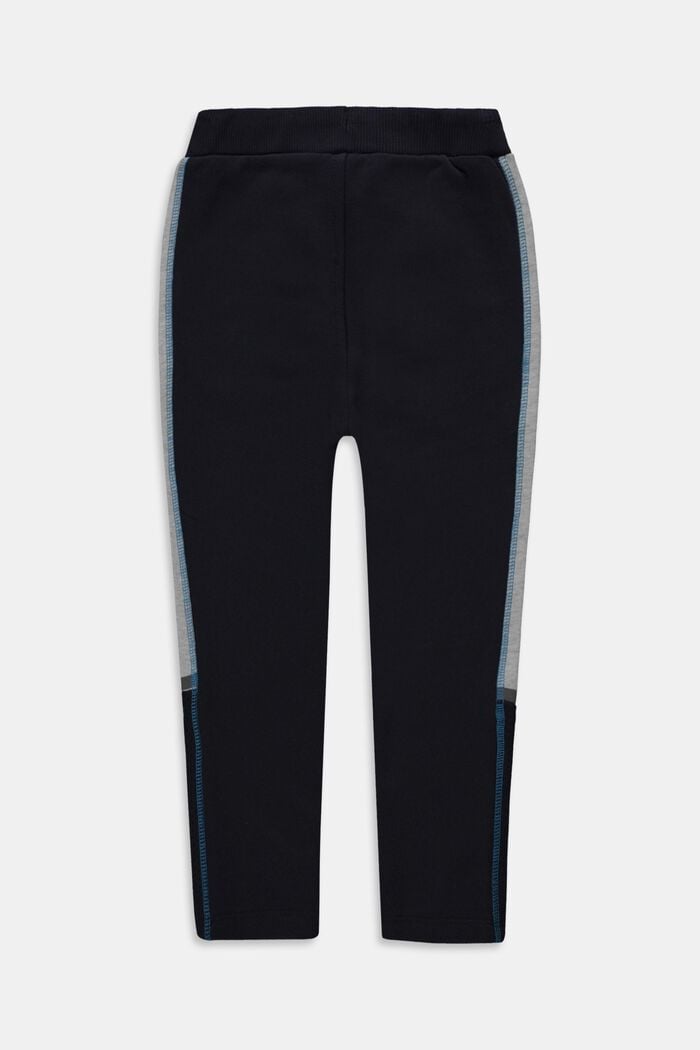 Sweat-Hose aus Material-Mix, 100% Baumwolle, NAVY, detail image number 1