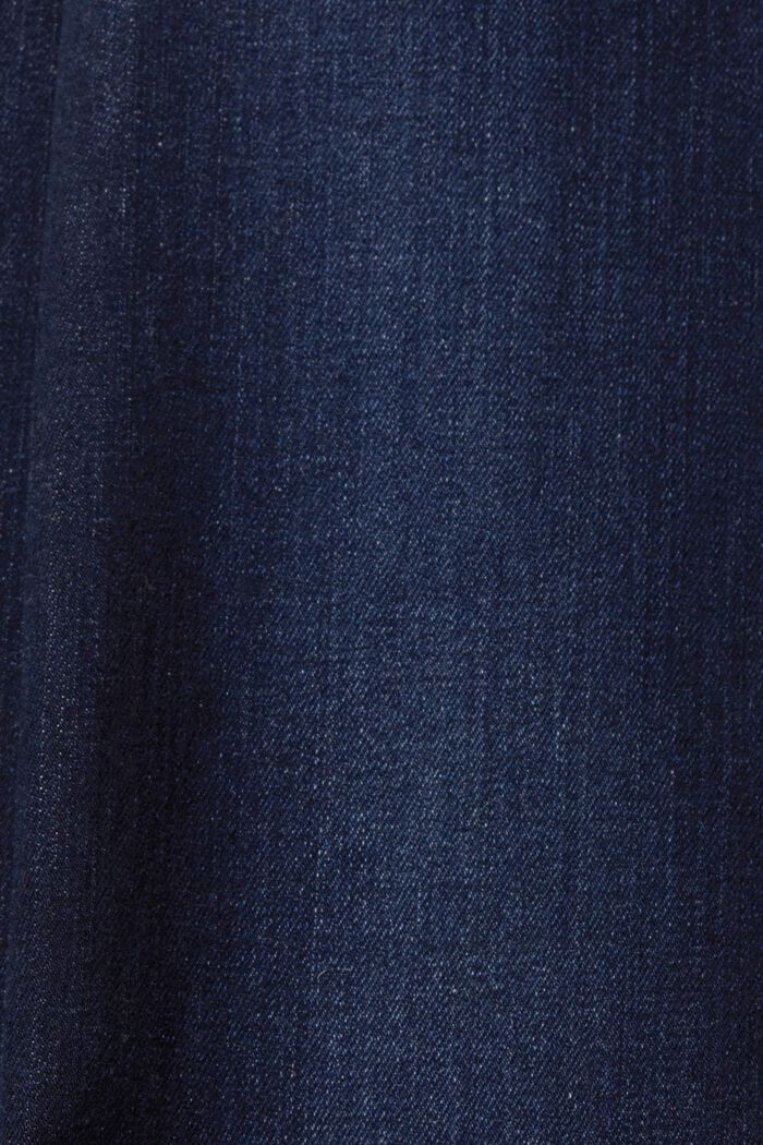 Bootcut Jeans mit hohem Bund, BLUE DARK WASHED, detail image number 6