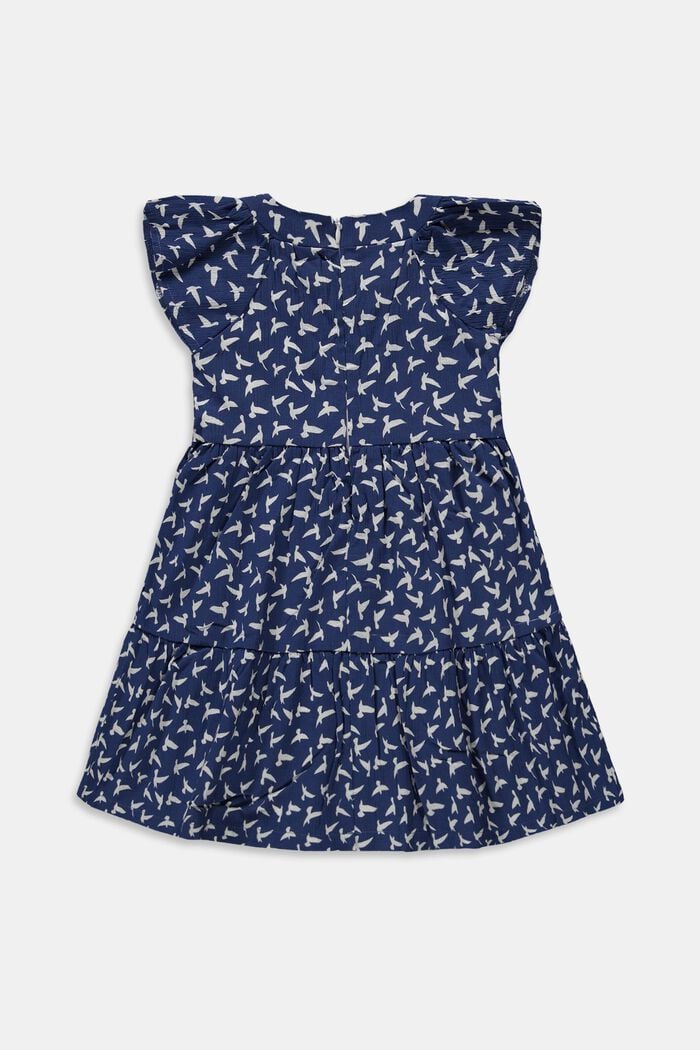 Kleid mit Print, 100% Baumwolle, BLUE, detail image number 1