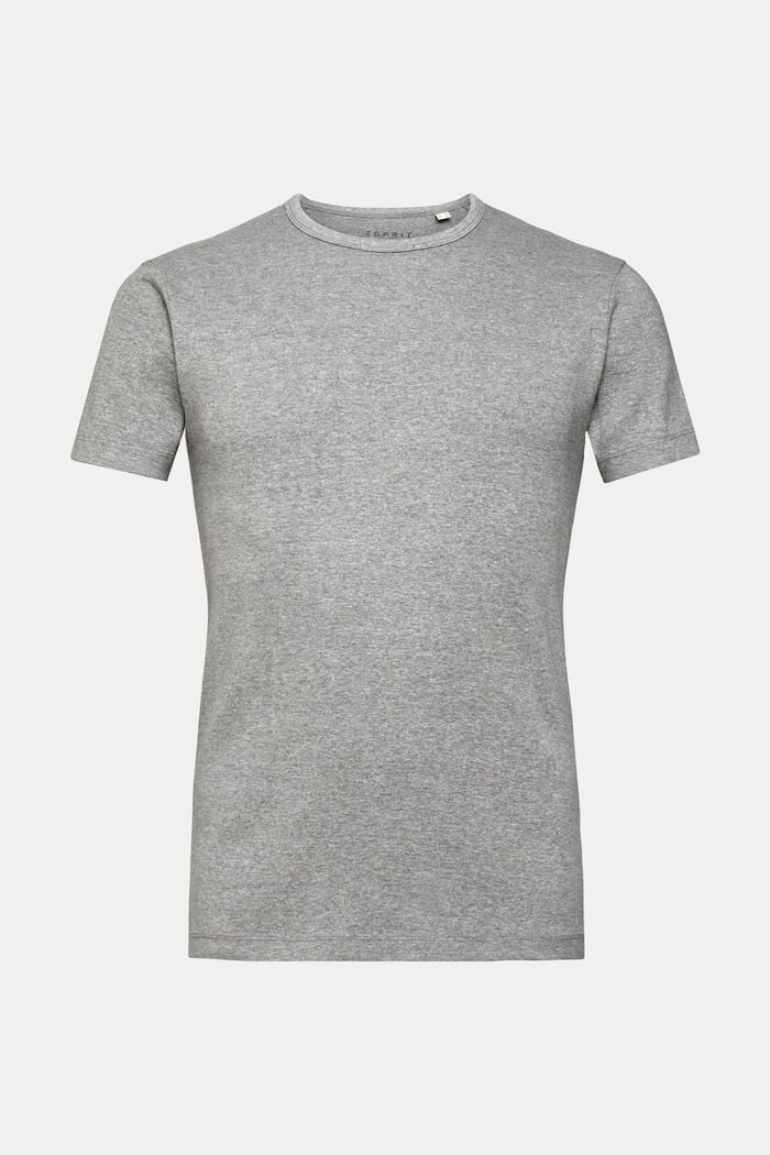 Jersey-T-Shirt in Slim Fit, MEDIUM GREY, detail image number 2