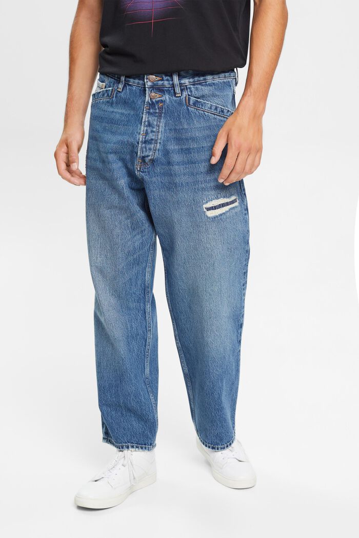 Loose Fit Jeans, BLUE DARK WASHED, detail image number 0