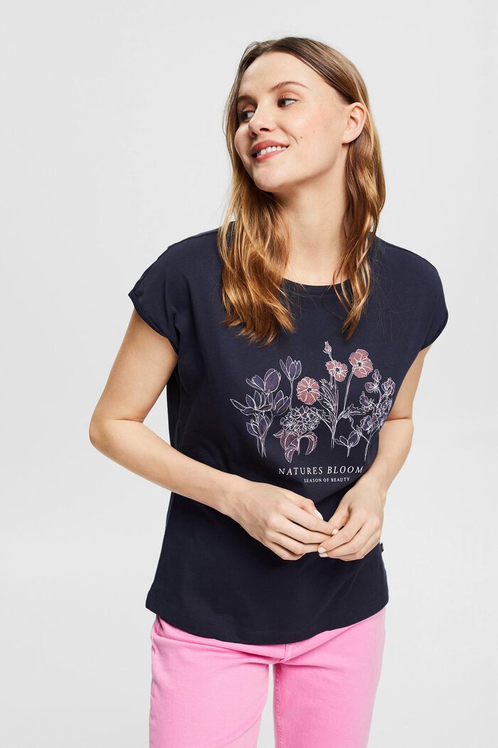 T-Shirt mit Print, Bio-Baumwolle